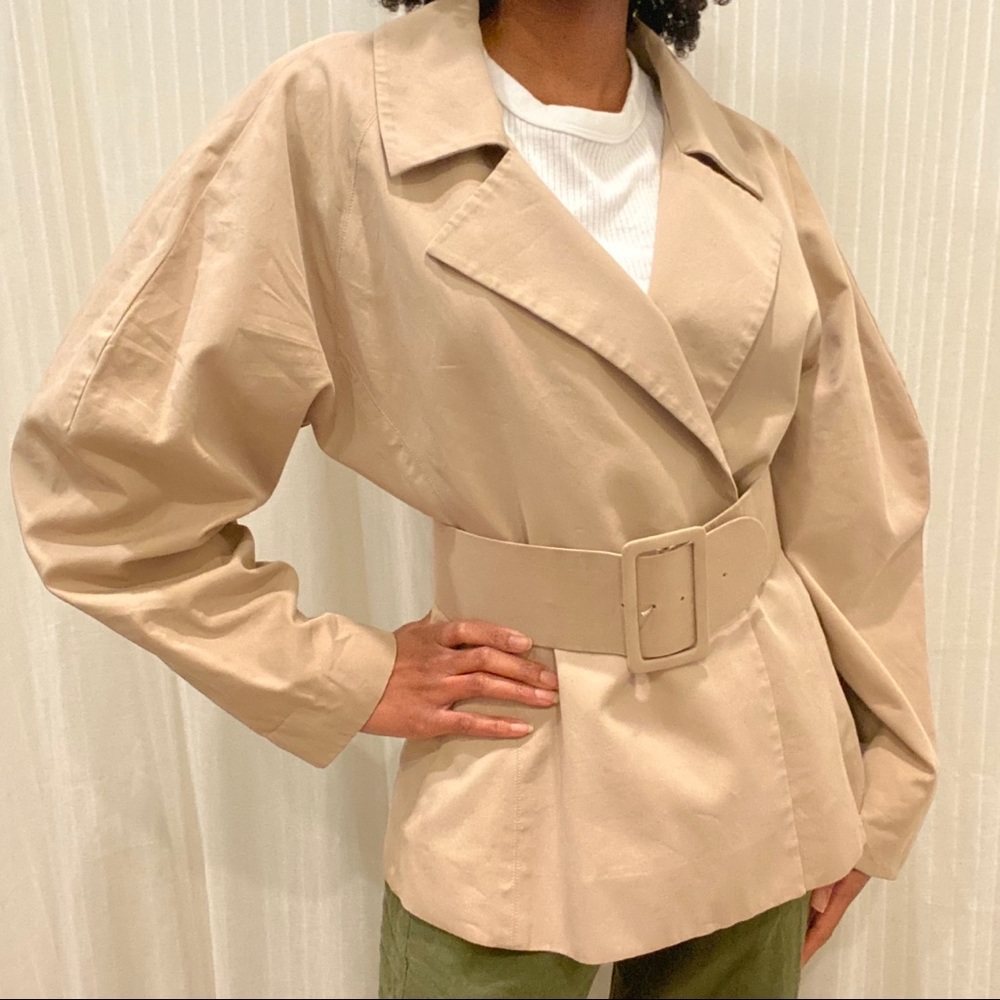 Amazing & Other Stories Belted Safari Jacket - Picture 3 of 10